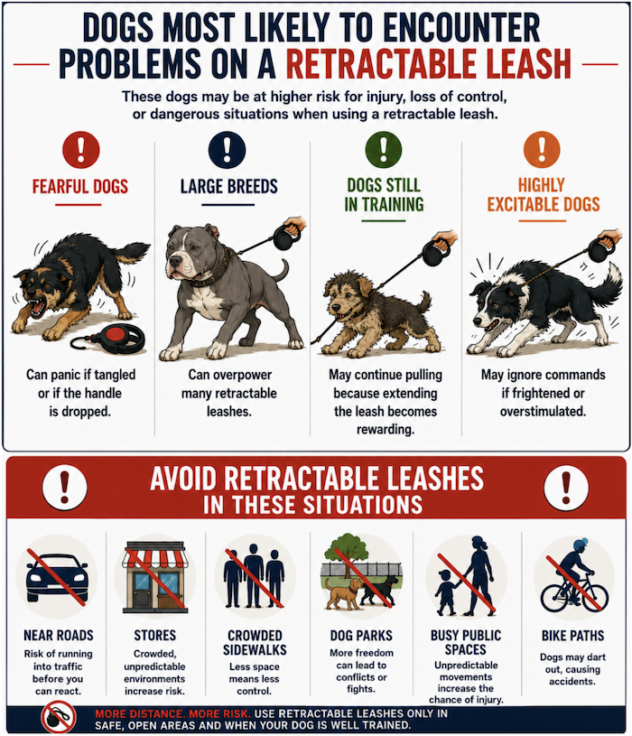 dogs most likely to encounter probelms infographic
